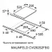 Варочная панель MAUNFELD CVI292S2FBG