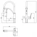 Смеситель Lemark Comfort LM3074C-Red