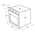 Шкаф духовой электрический MAUNFELD EOEFG.566RBG.RT