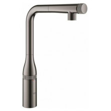 Однорычажный смеситель Grohe Essence Smart Control темный графит 31615A00