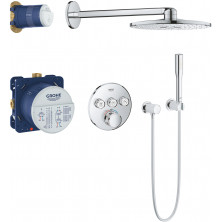 Душевой комплект Grohe Grohtherm SmartControl 34705000 С ВНУТРЕННЕЙ ЧАСТЬЮ, с термостатом