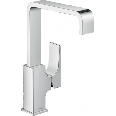 Смеситель Hansgrohe Metropol 32511000 для раковины, с донным клапаном Push-Open