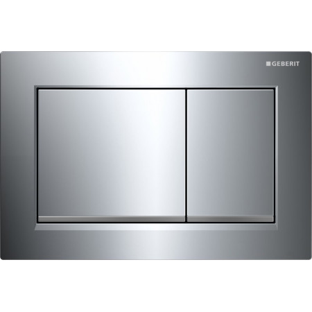 Кнопка смыва Geberit Omega 30 115.080.KH.1 хром/матовый хром