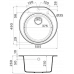 Мойка OMOIKIRI Miya 50R-BE