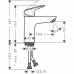 Смеситель для раковины hansgrohe Logis 71101000