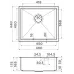 Мойка OMOIKIRI Kasen 49-16-IN