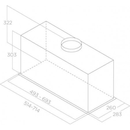 Вытяжка Elica LANE SENSOR IX/A/52